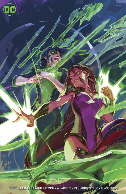JUSTICE LEAGUE ODYSSEY #6 VAR ED COVER