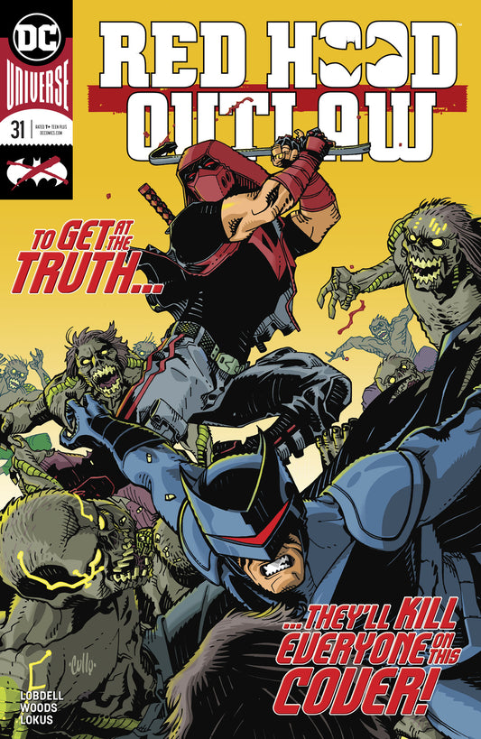 RED HOOD OUTLAW #31 COVER
