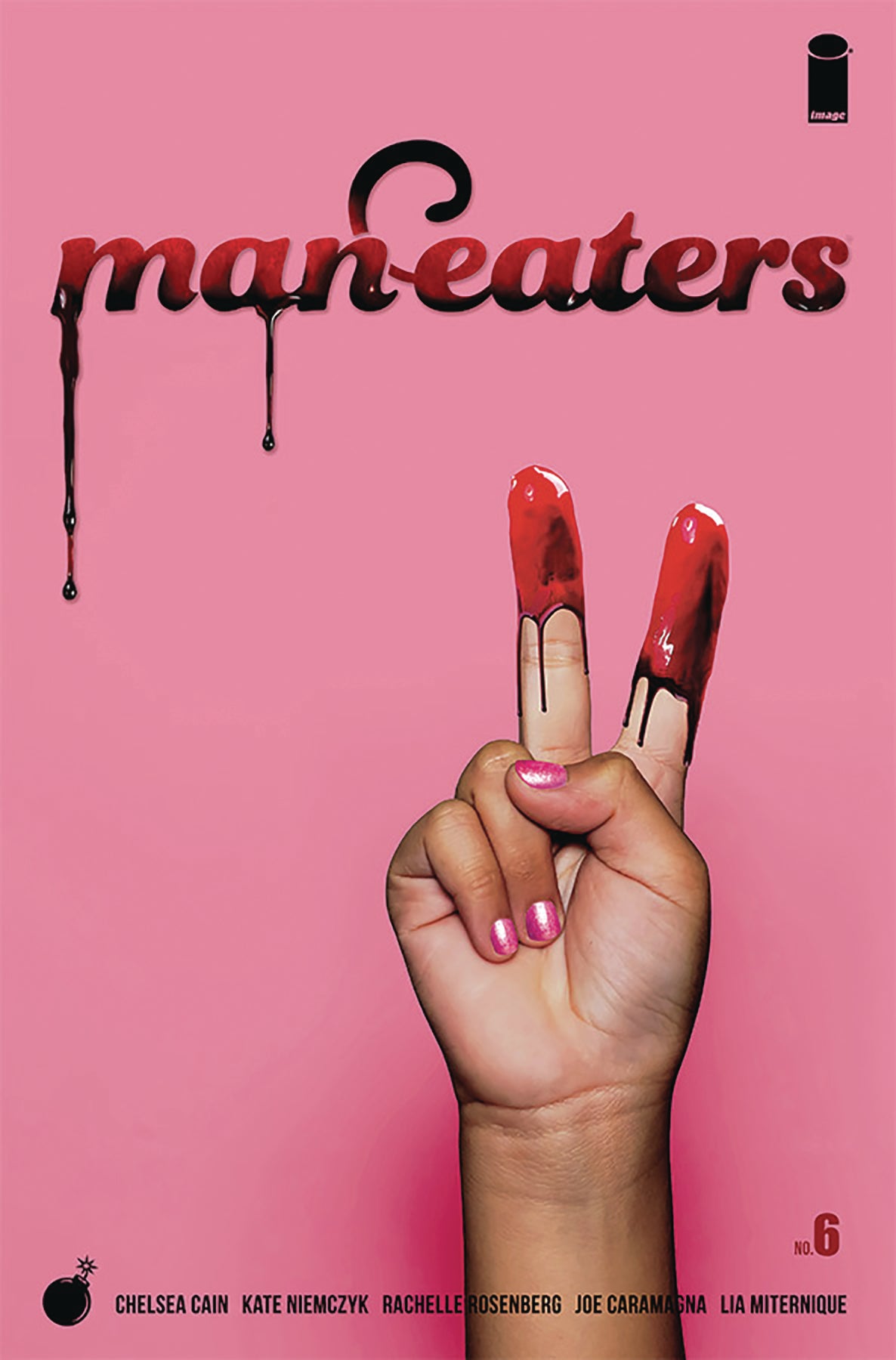 MAN-EATERS #6 CVR A MITERNIQUE COVER