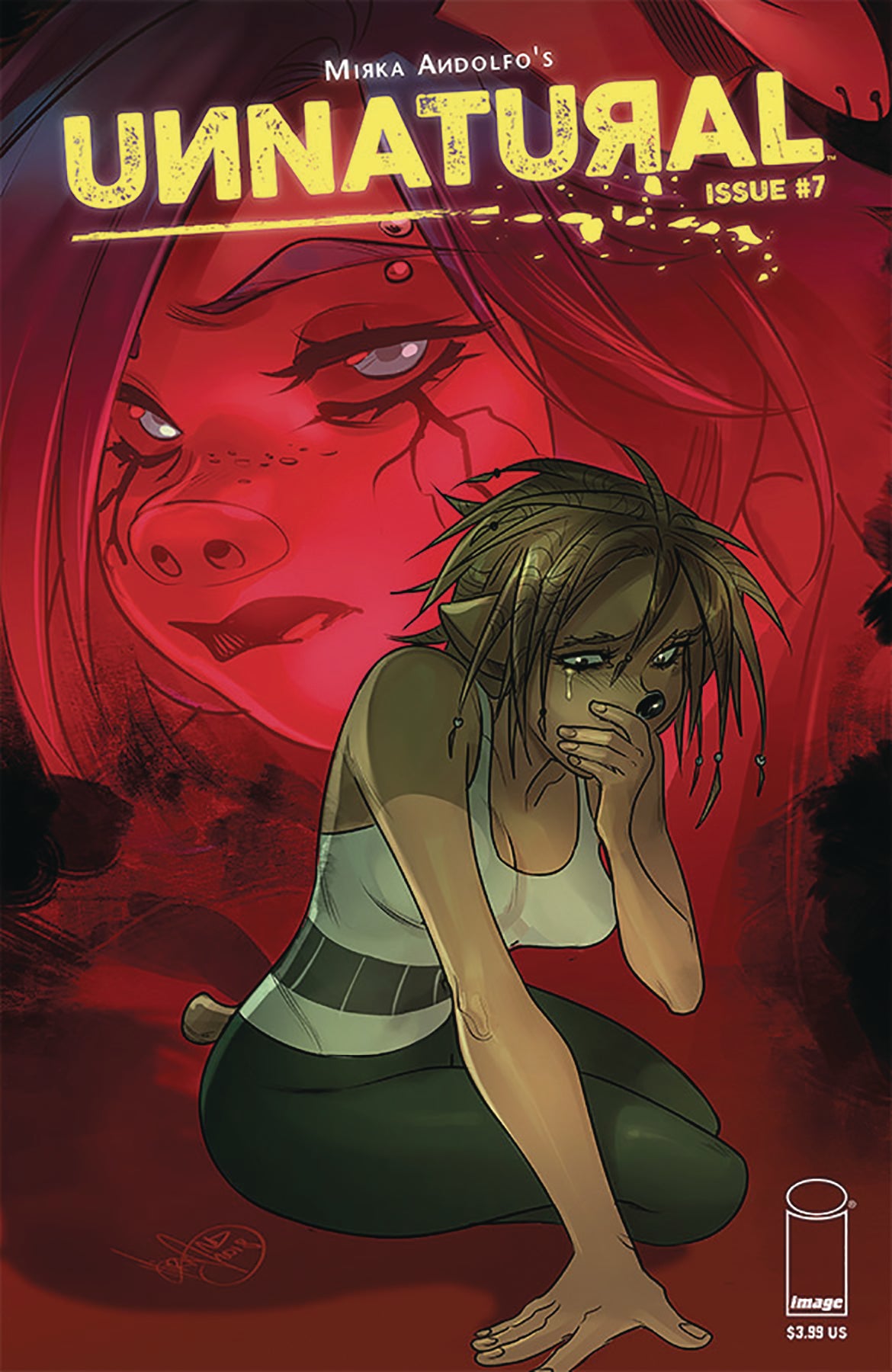 UNNATURAL #7 (OF 12) CVR A ANDOLFO (MR) COVER