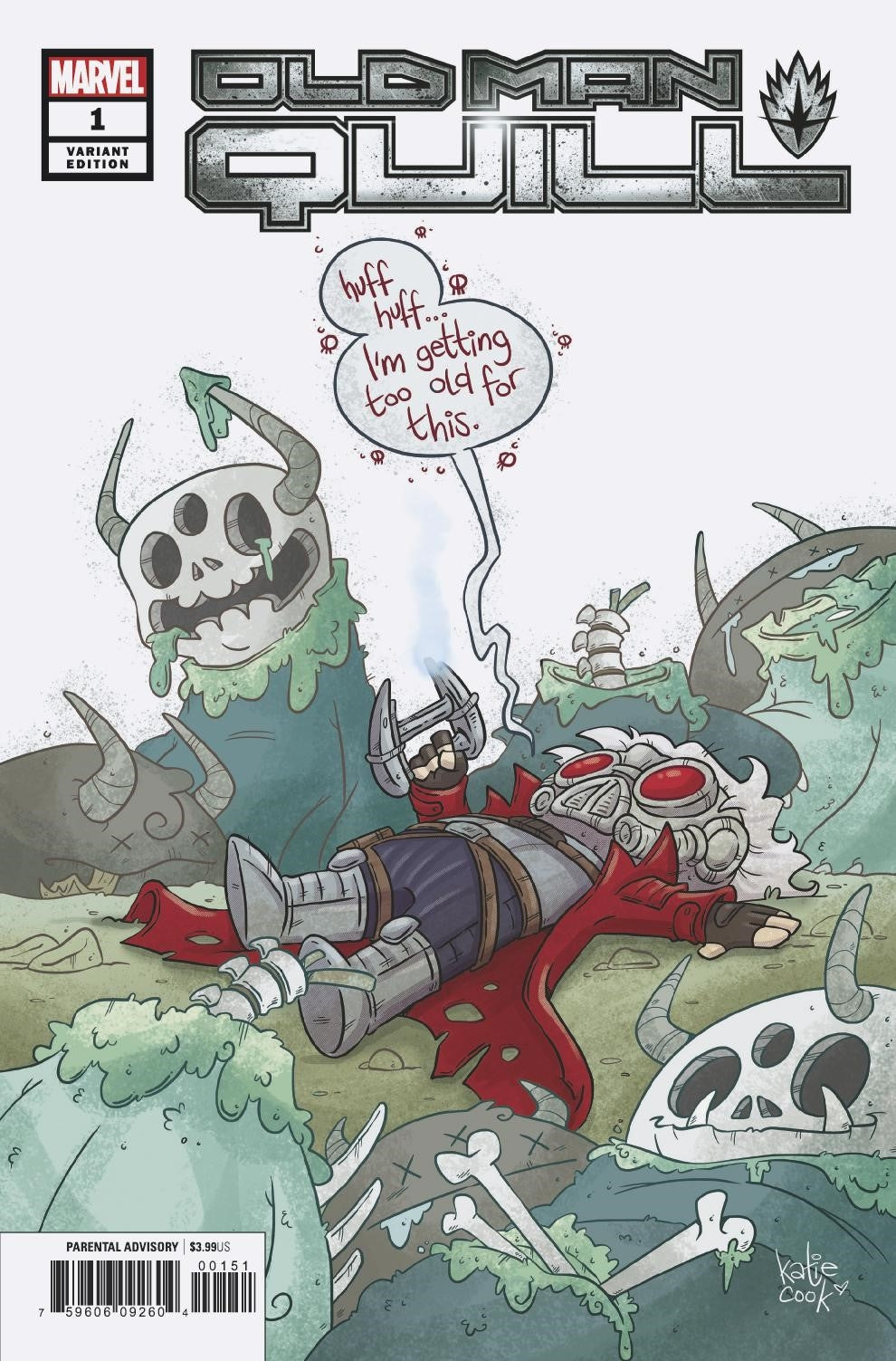 OLD MAN QUILL #1 (OF 12) COOK VAR COVER