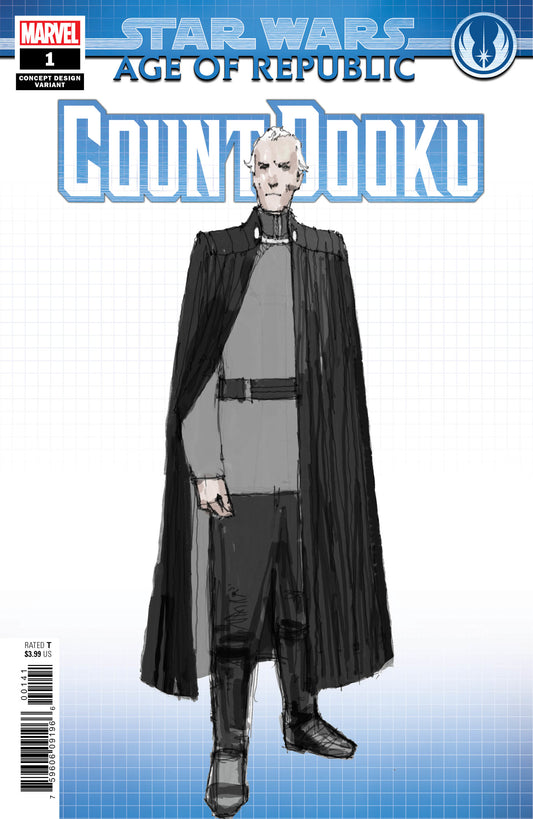 STAR WARS AOR COUNT DOOKU #1 CONCEPT VAR COVER