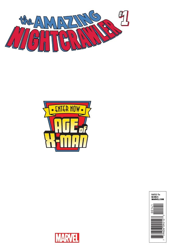 AGE OF X-MAN AMAZING NIGHTCRAWLER #1 (OF 5) SECRET VAR COVER