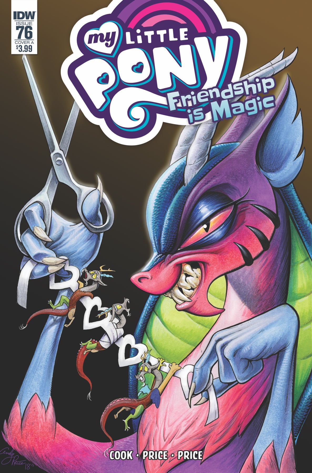 MY LITTLE PONY FRIENDSHIP IS MAGIC #76 CVR A PRICE COVER