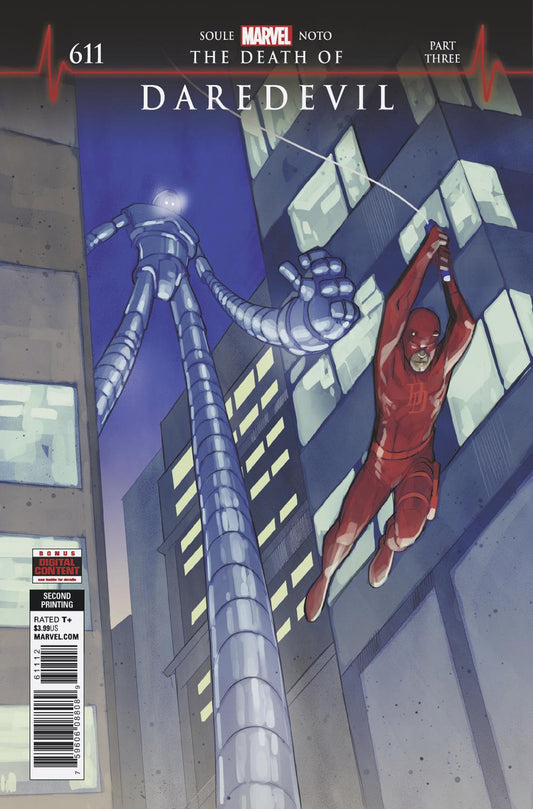 DAREDEVIL #611 2ND PTG NOTO VAR COVER