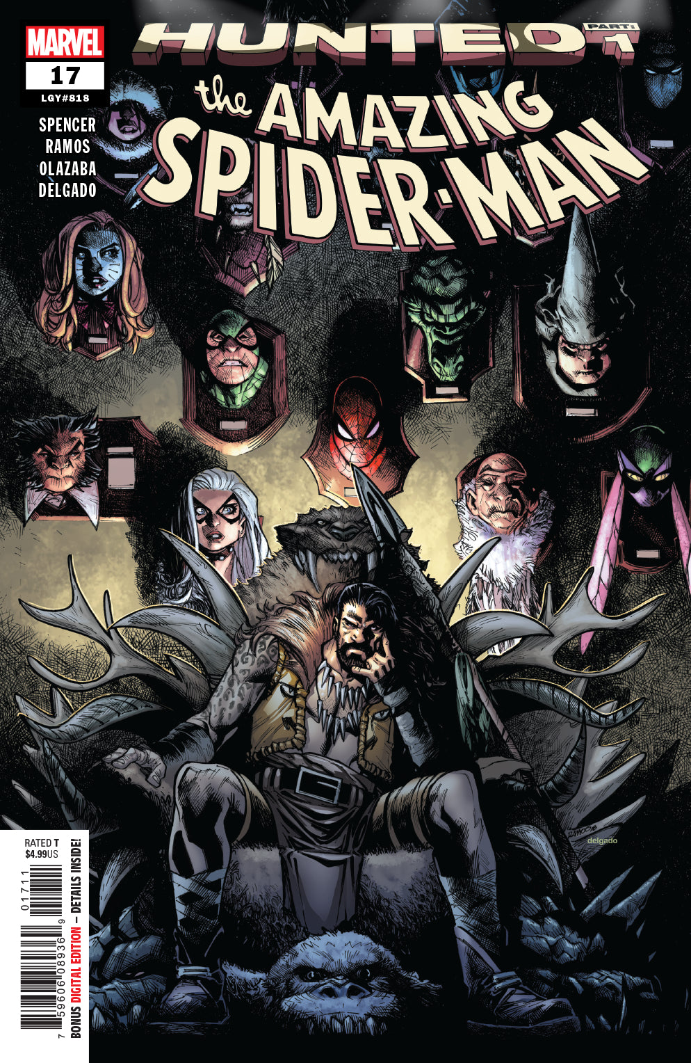 AMAZING SPIDER-MAN #17 COVER