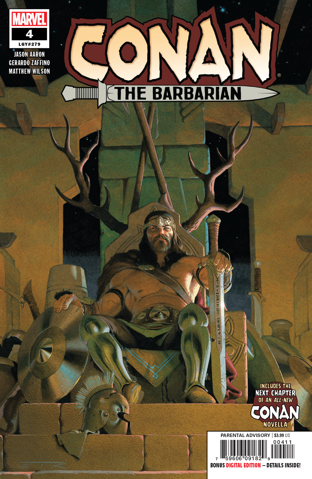 CONAN THE BARBARIAN #4 COVER