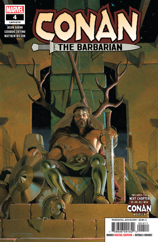 CONAN THE BARBARIAN #4 COVER