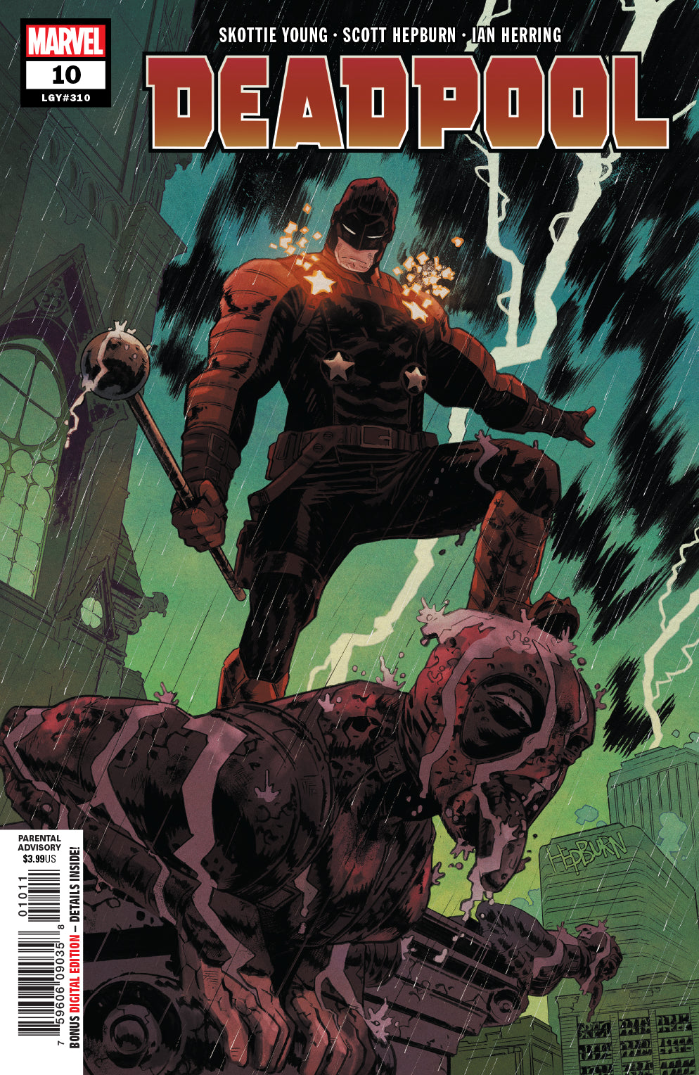 DEADPOOL #10 COVER