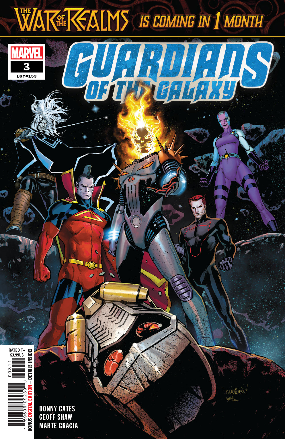 GUARDIANS OF THE GALAXY #3 COVER
