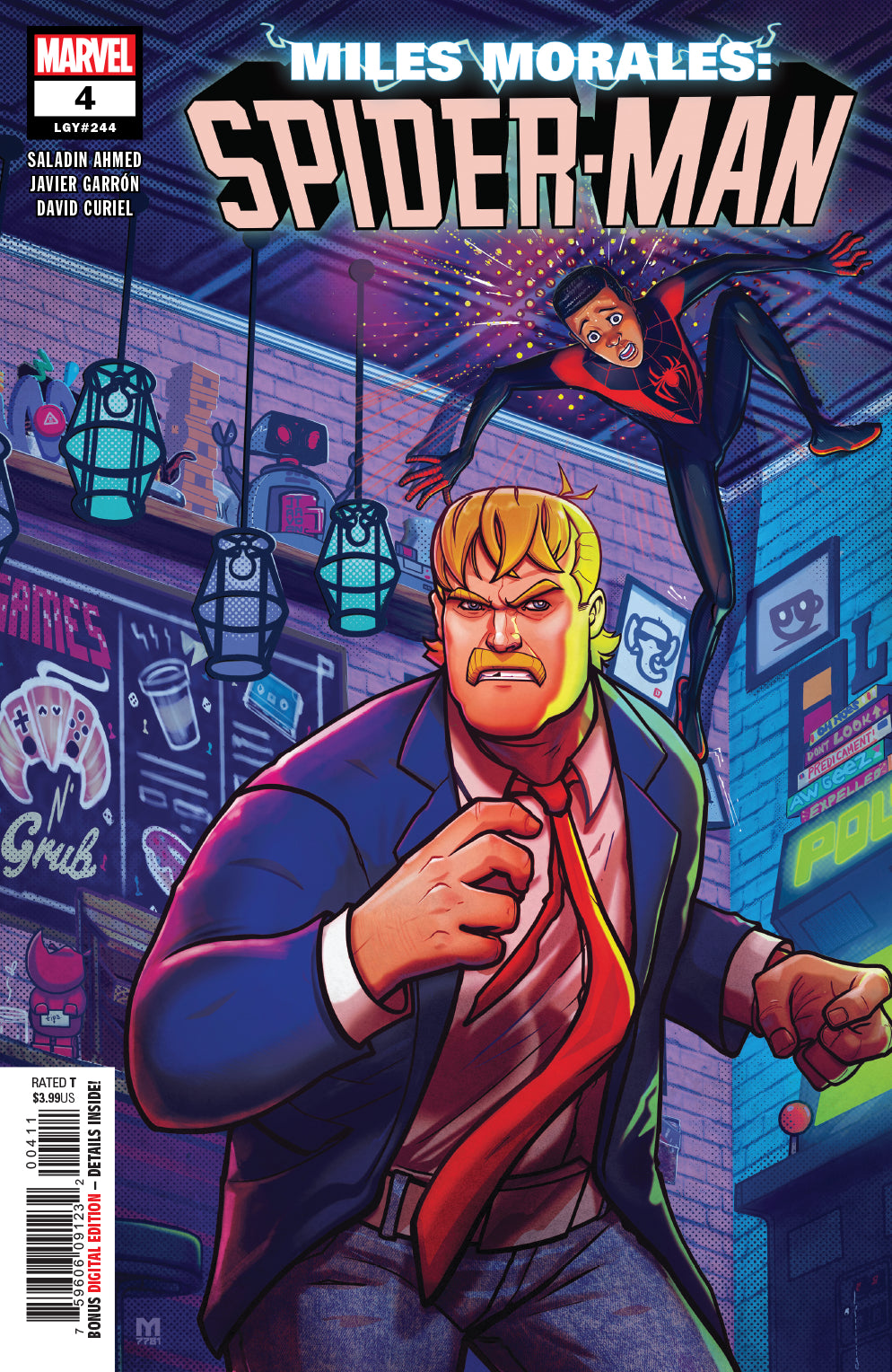 MILES MORALES SPIDER-MAN #4 COVER