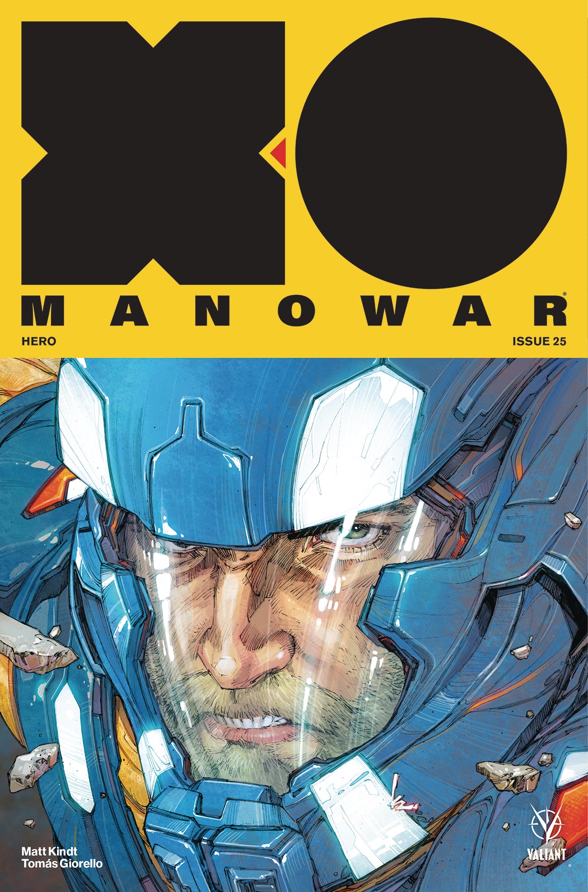 X-O MANOWAR (2017) #25 CVR A ROCAFORT COVER