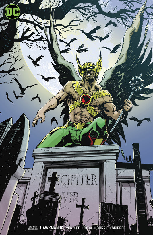 HAWKMAN #10 VAR ED COVER