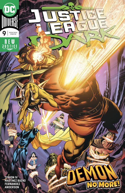 JUSTICE LEAGUE DARK #9 COVER