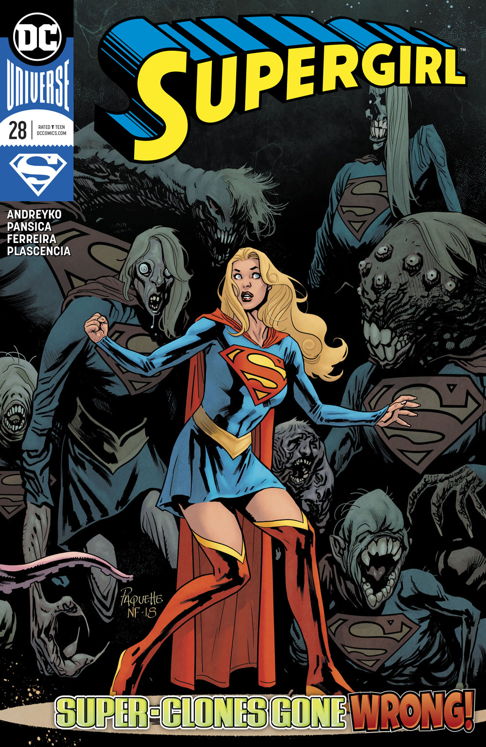 SUPERGIRL #28 COVER