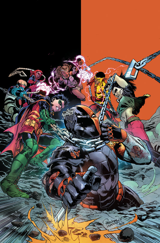 TEEN TITANS #28 TERMINUS AGENDA COVER