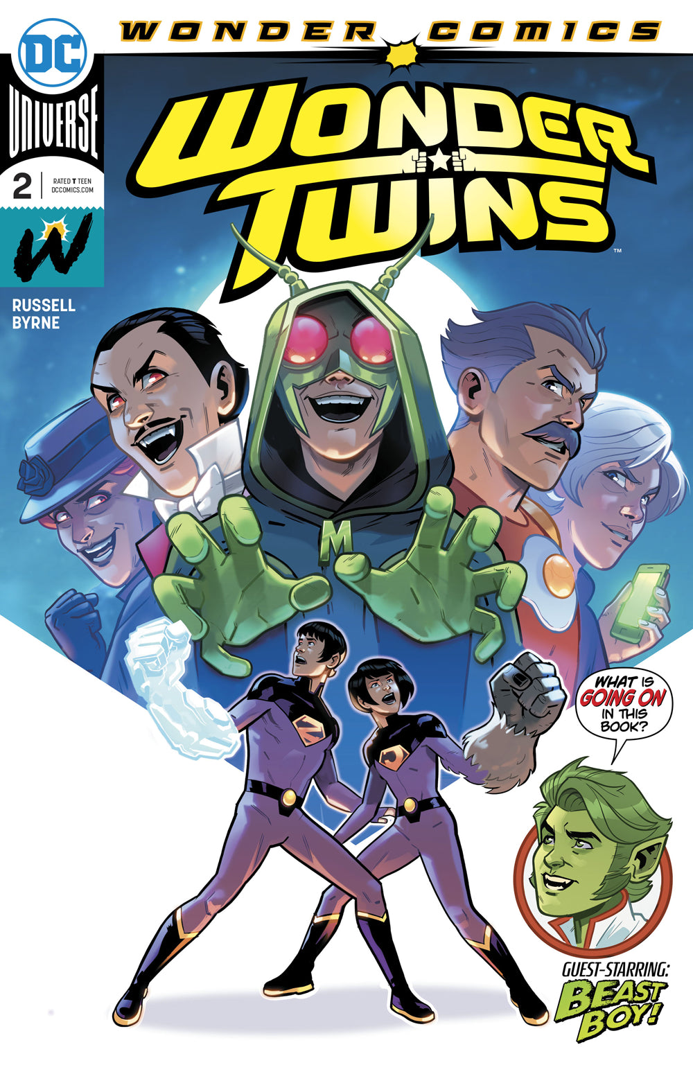 WONDER TWINS #2 (OF 6) COVER