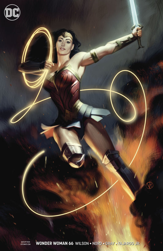 WONDER WOMAN #66 VAR ED COVER