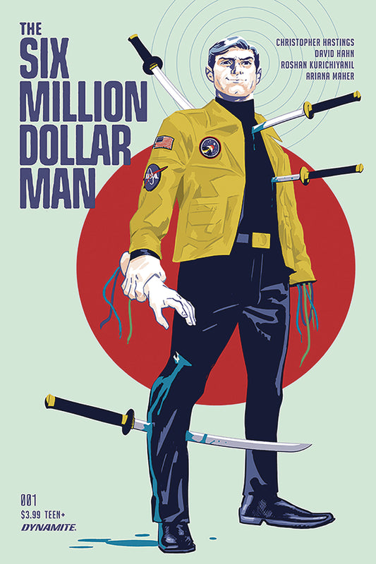 SIX MILLION DOLLAR MAN #1 CVRA WALSH COVER