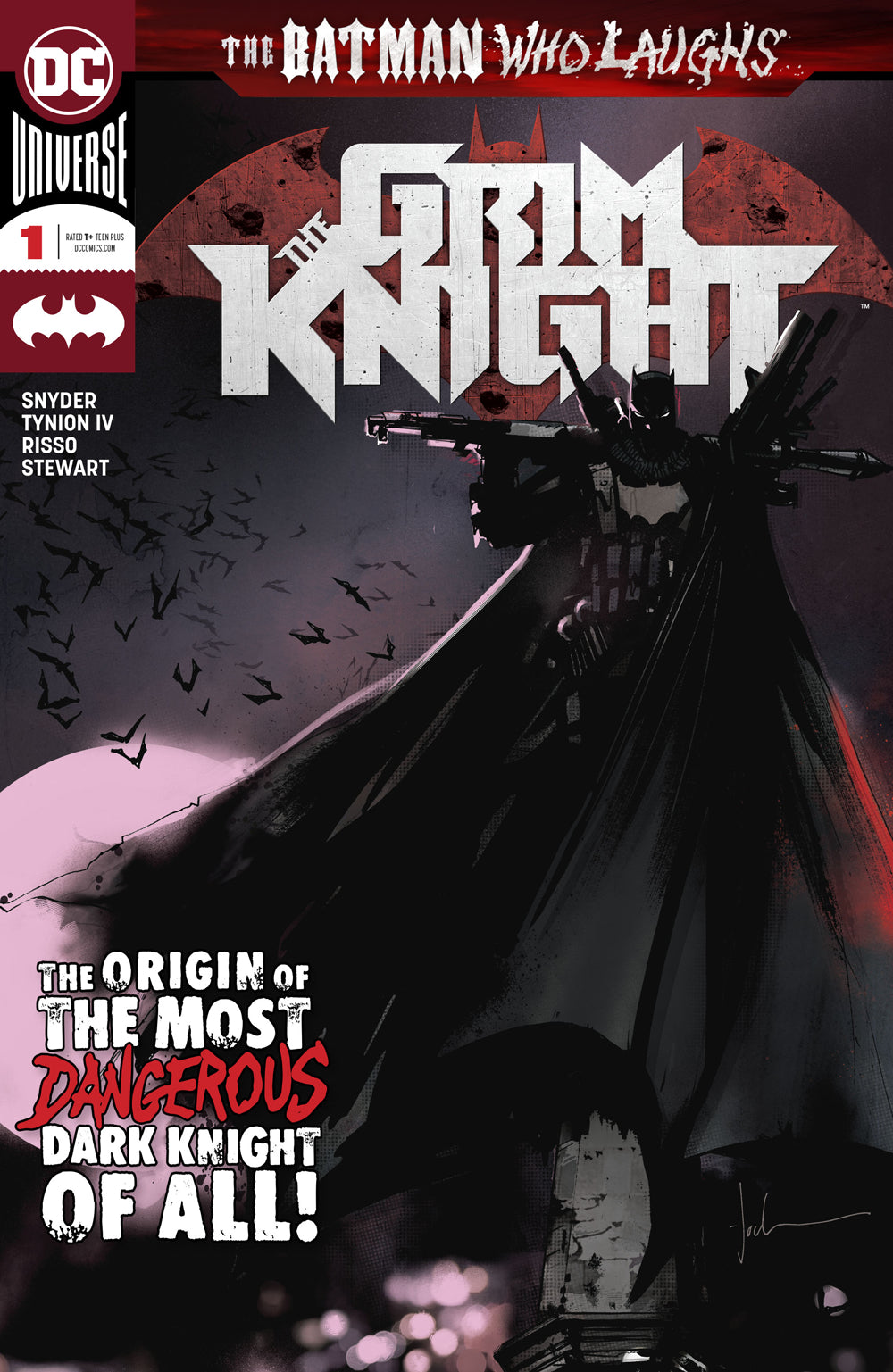 BATMAN WHO LAUGHS THE GRIM KNIGHT #1 COVER