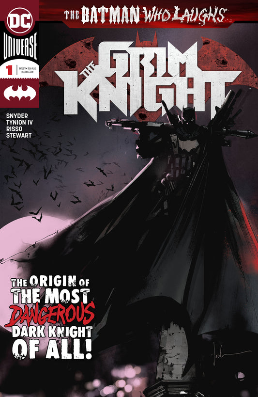 BATMAN WHO LAUGHS THE GRIM KNIGHT #1 COVER