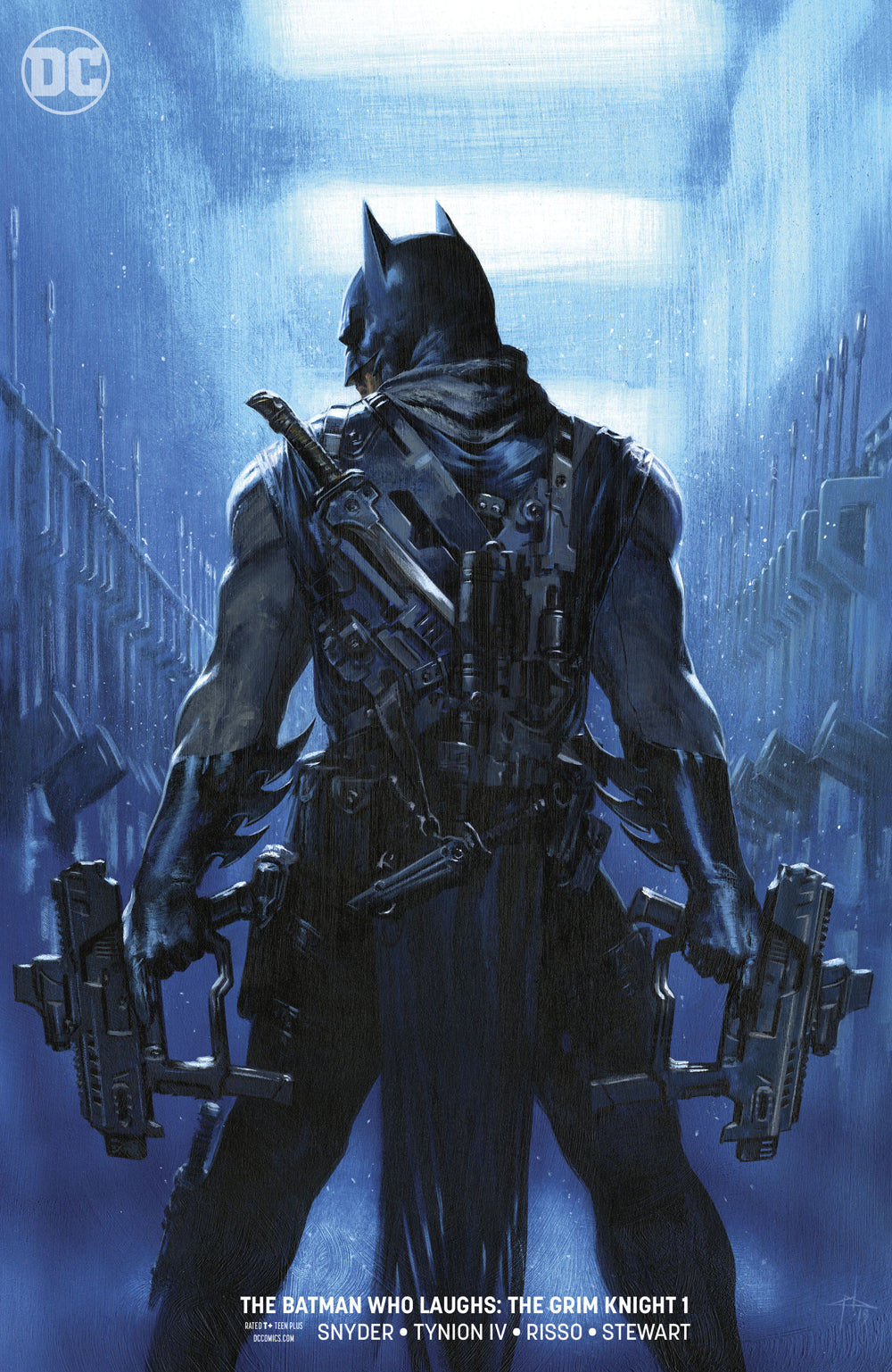 BATMAN WHO LAUGHS THE GRIM KNIGHT #1 VAR ED COVER