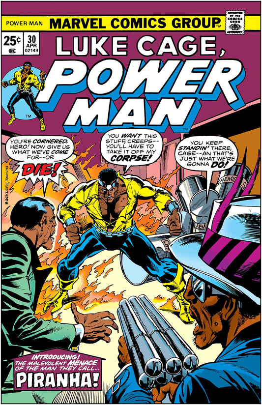 TRUE BELIEVERS LUKE CAGE POWER MAN PIRANHA #1