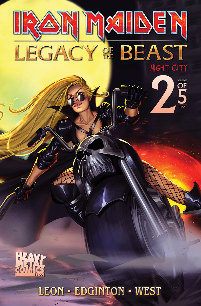 IRON MAIDEN LEGACY O/T BEAST VOL 2 NIGHT CITY #2 CVR B