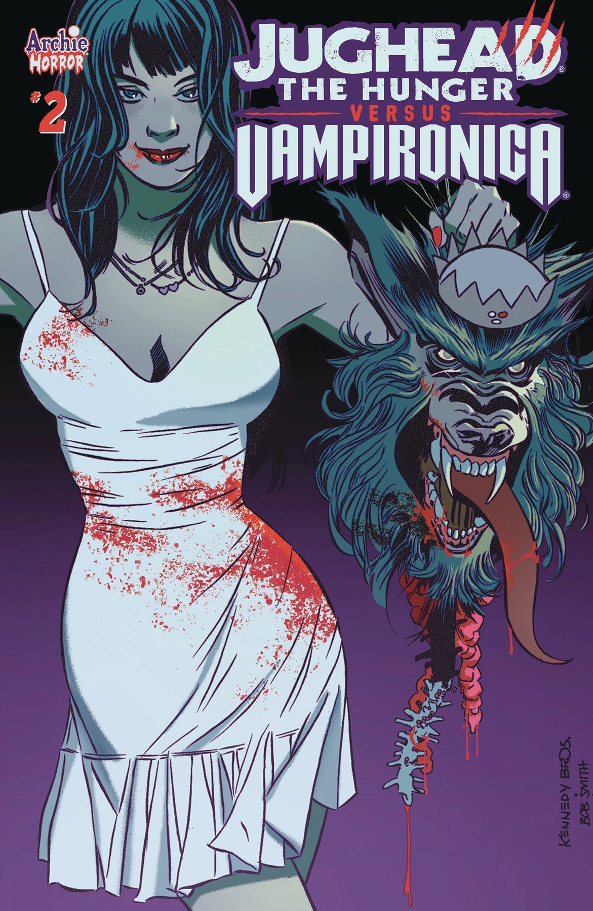 JUGHEAD HUNGER VS VAMPIRONICA#2 CVR A PAT & TIM KENNEDY (MR