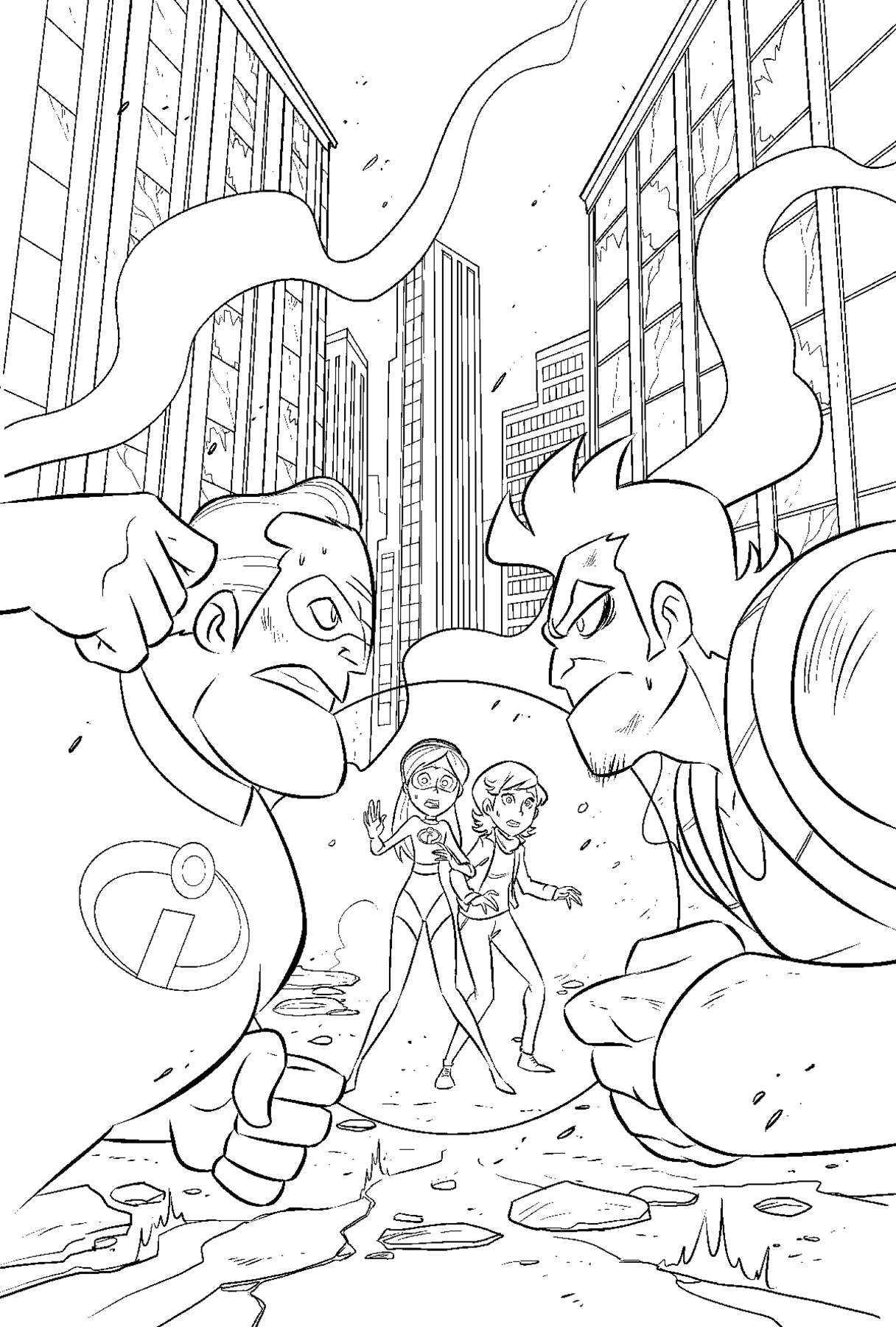 DISNEY INCREDIBLES 2 SECRET IDENTITIES #2 (OF 3) CVR A CLAUD