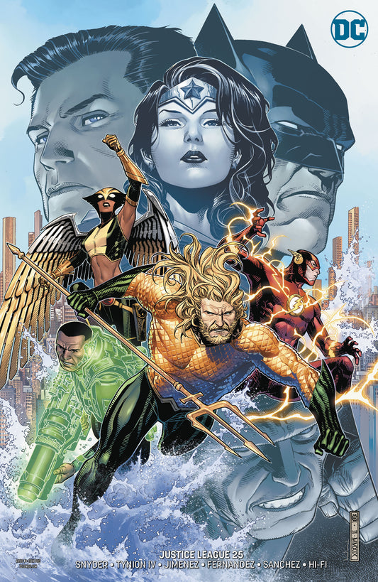 JUSTICE LEAGUE #25 VAR ED YEAR OT VILLAIN