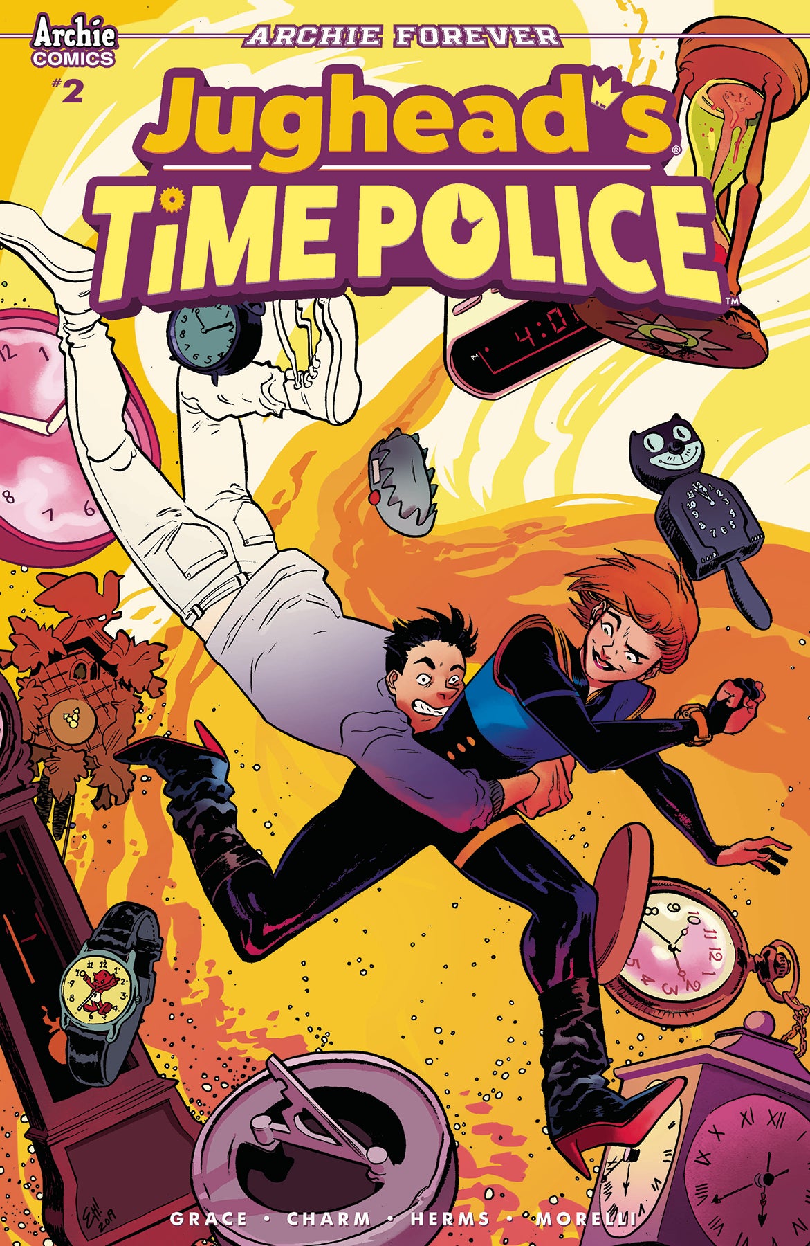 JUGHEAD TIME POLICE #2 (OF 5) CVR B HENDERSON