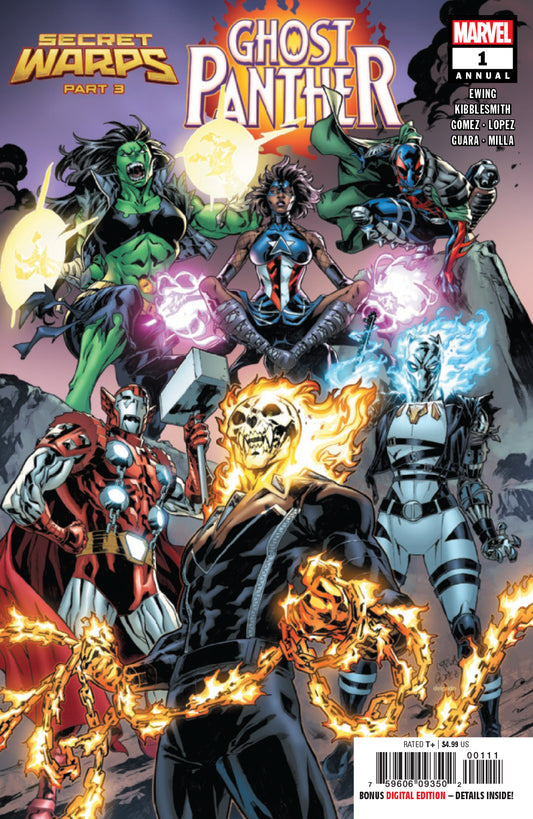 SECRET WARPS GHOST PANTHER ANNUAL #1
