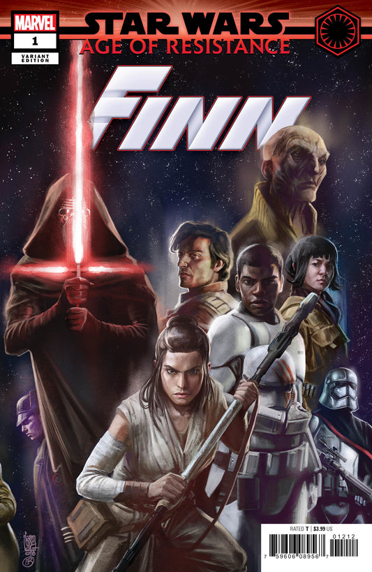 STAR WARS AOR FINN #1 CAMUNCOLI BONETTI PROMO VAR