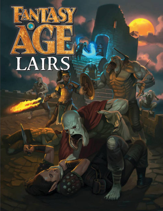 FANTASY AGE RPG LAIRS HC