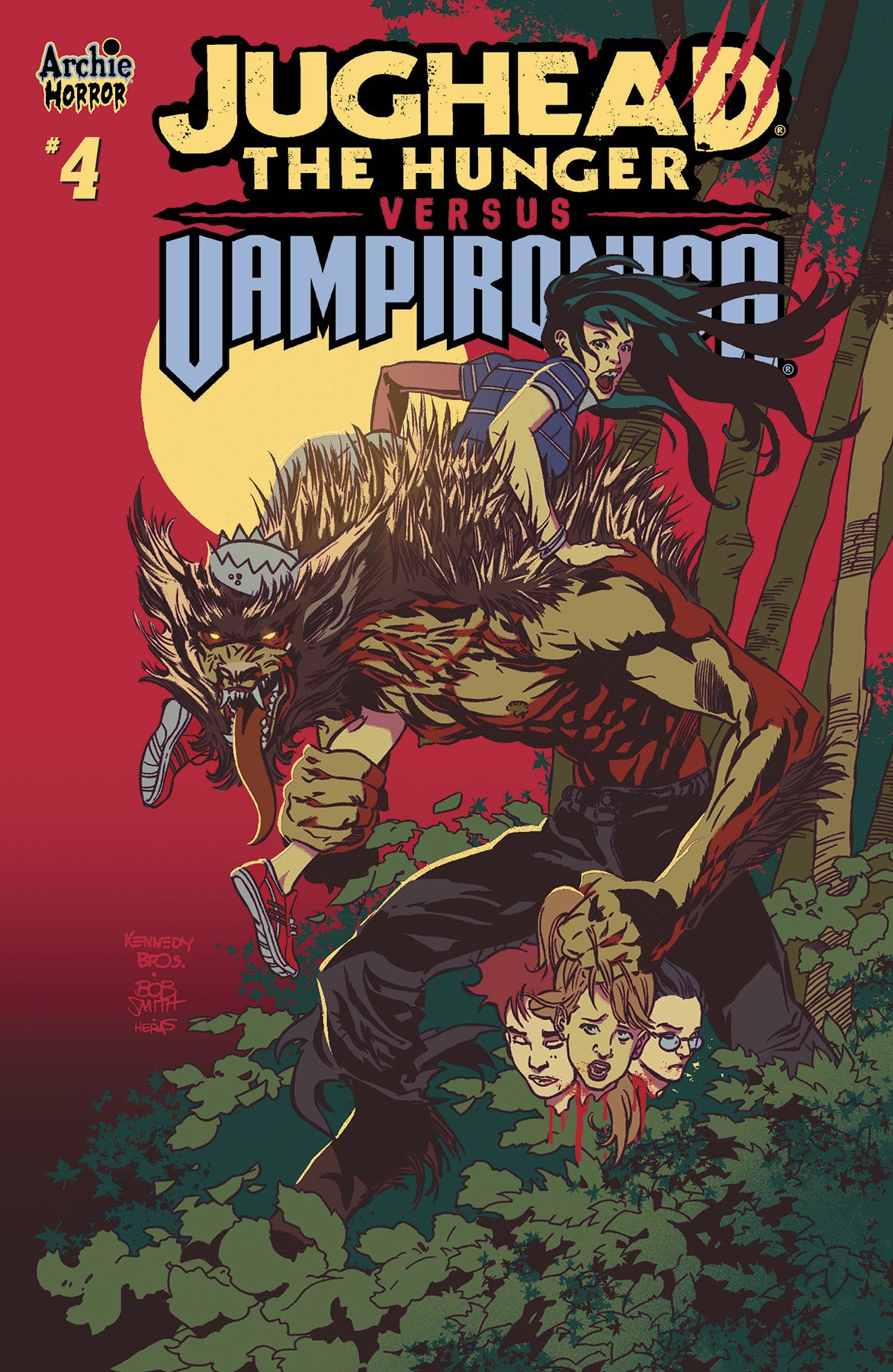 JUGHEAD HUNGER VS VAMPIRONICA #4 CVR A PAT & TIM