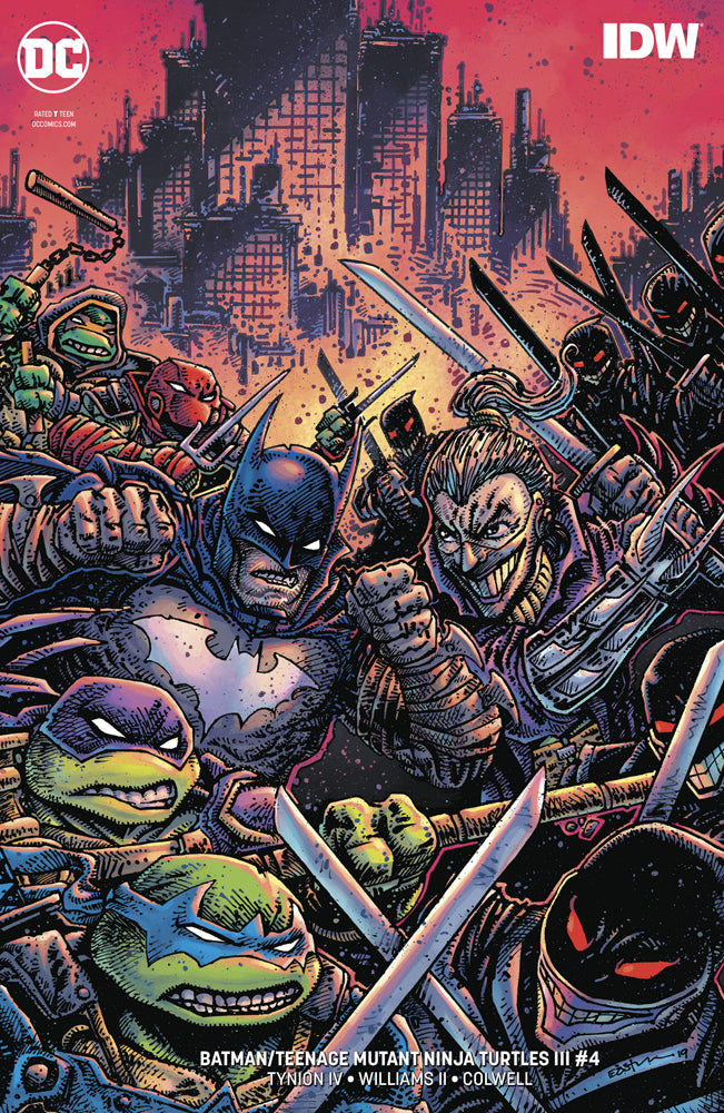 BATMAN TEENAGE MUTANT NINJA TURTLES III #4 (OF 6) VAR ED