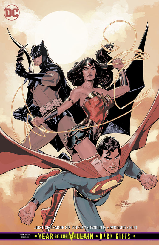 JUSTICE LEAGUE #29 VAR ED YOTV DARK GIFTS
