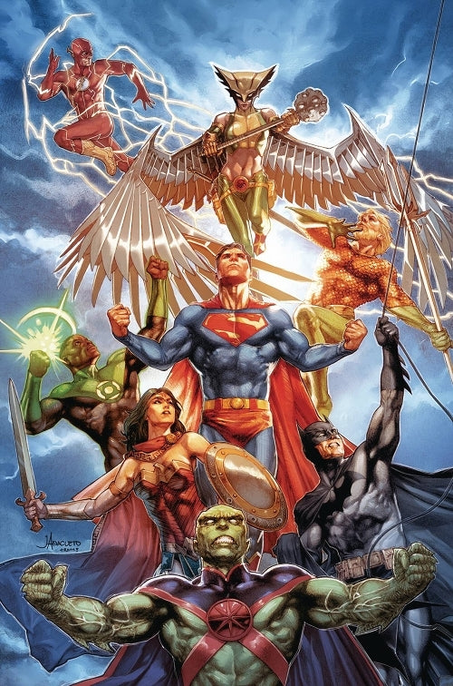 JUSTICE LEAGUE #30 CARD STOCK VAR ED YOTV DARK GIF