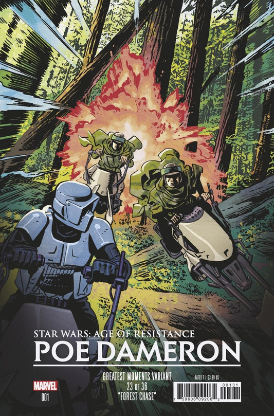 STAR WARS AOR POE DAMERON #1 SAMNEE GREATEST MOMEN