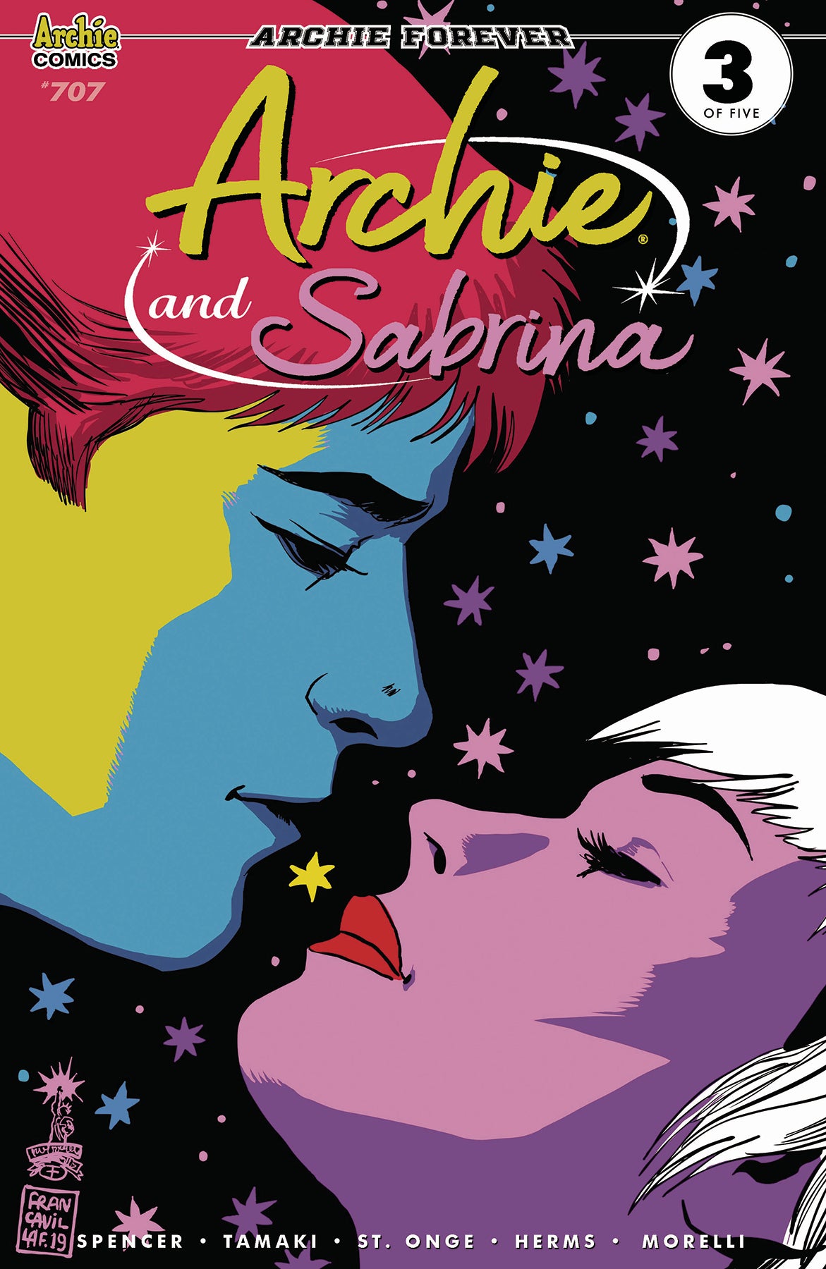 ARCHIE #707 (ARCHIE & SABRINA PT 2) CVR B FRANCAVILLA
