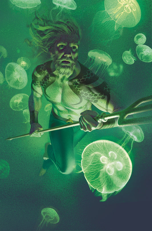 AQUAMAN #52 CARD STOCK VAR ED YOTV