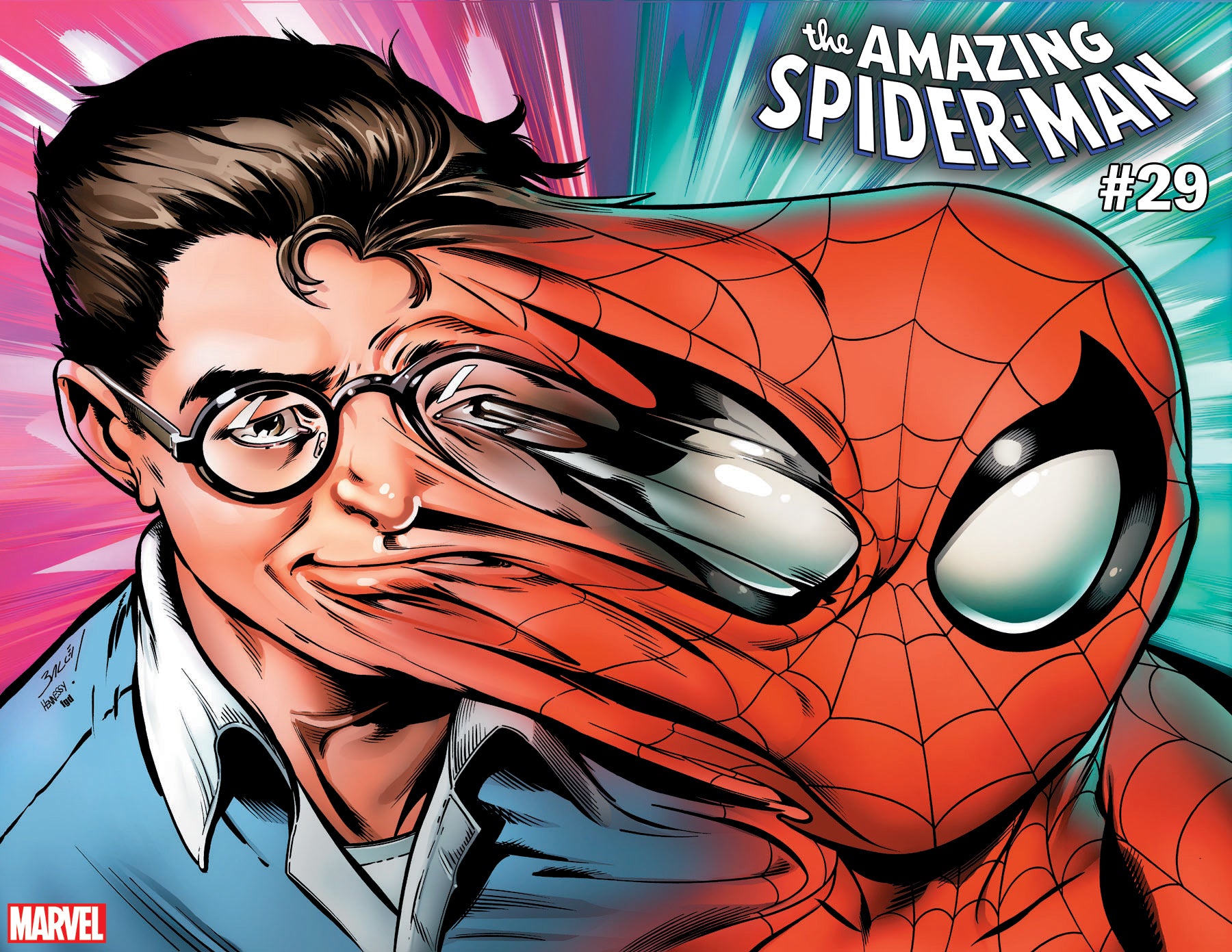 AMAZING SPIDER-MAN #29 BAGLEY IMMORTAL WRAP VAR