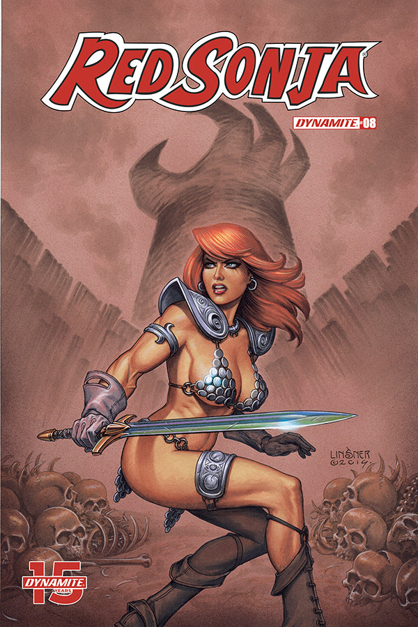 RED SONJA #8 CVR B LINSNER