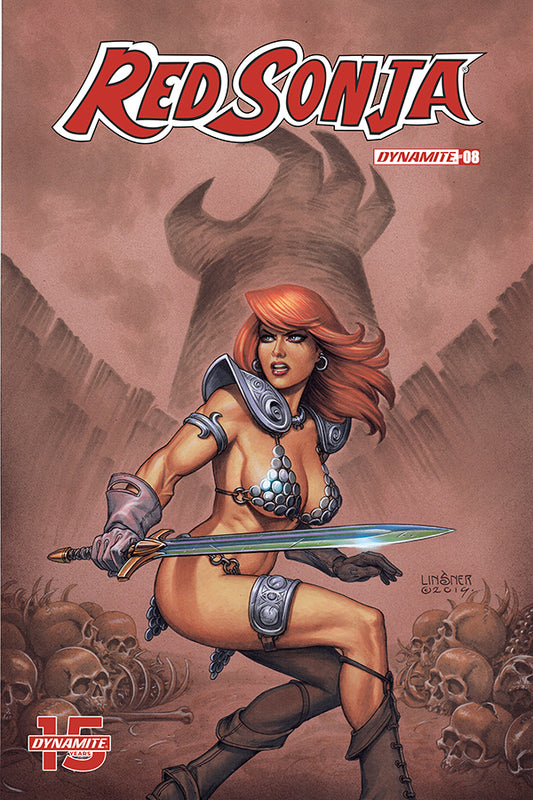 RED SONJA #8 CVR B LINSNER