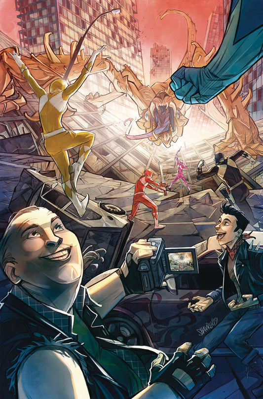 GO GO POWER RANGERS #24 CVR AMAIN SHAVRIN