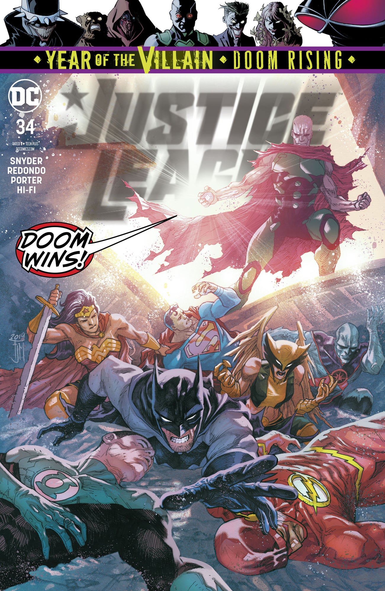 JUSTICE LEAGUE #34  YOTV