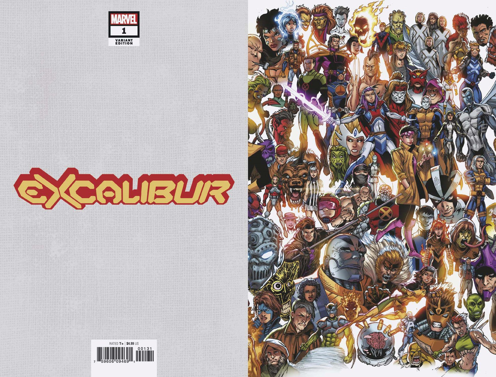 EXCALIBUR #1 BAGLEY EVERY MUTANT EVER VAR DX