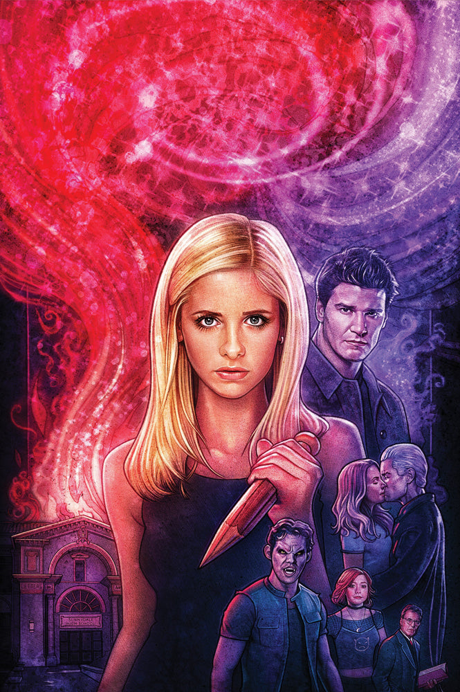 BUFFY VAMPIRE SLAYER ANGEL HELLMOUTH #1 CVR B LAMBERT