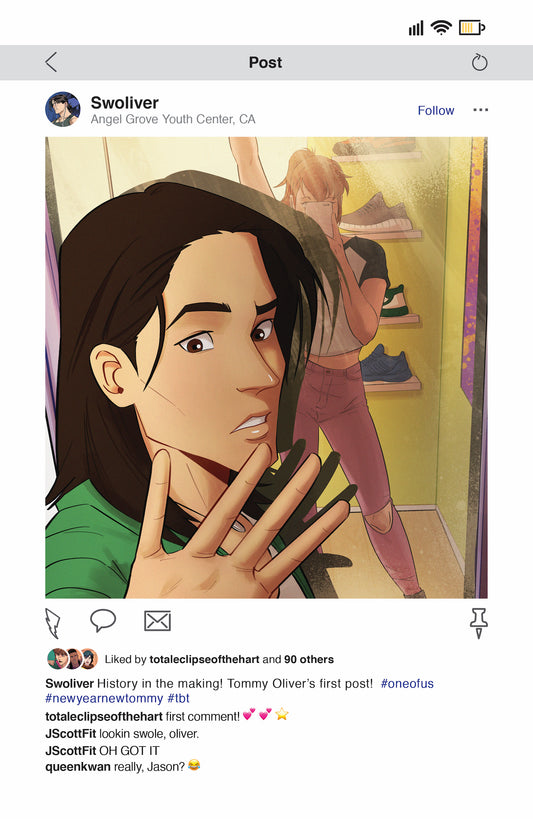 GO GO POWER RANGERS #22 CVR D FOC MAD VAR